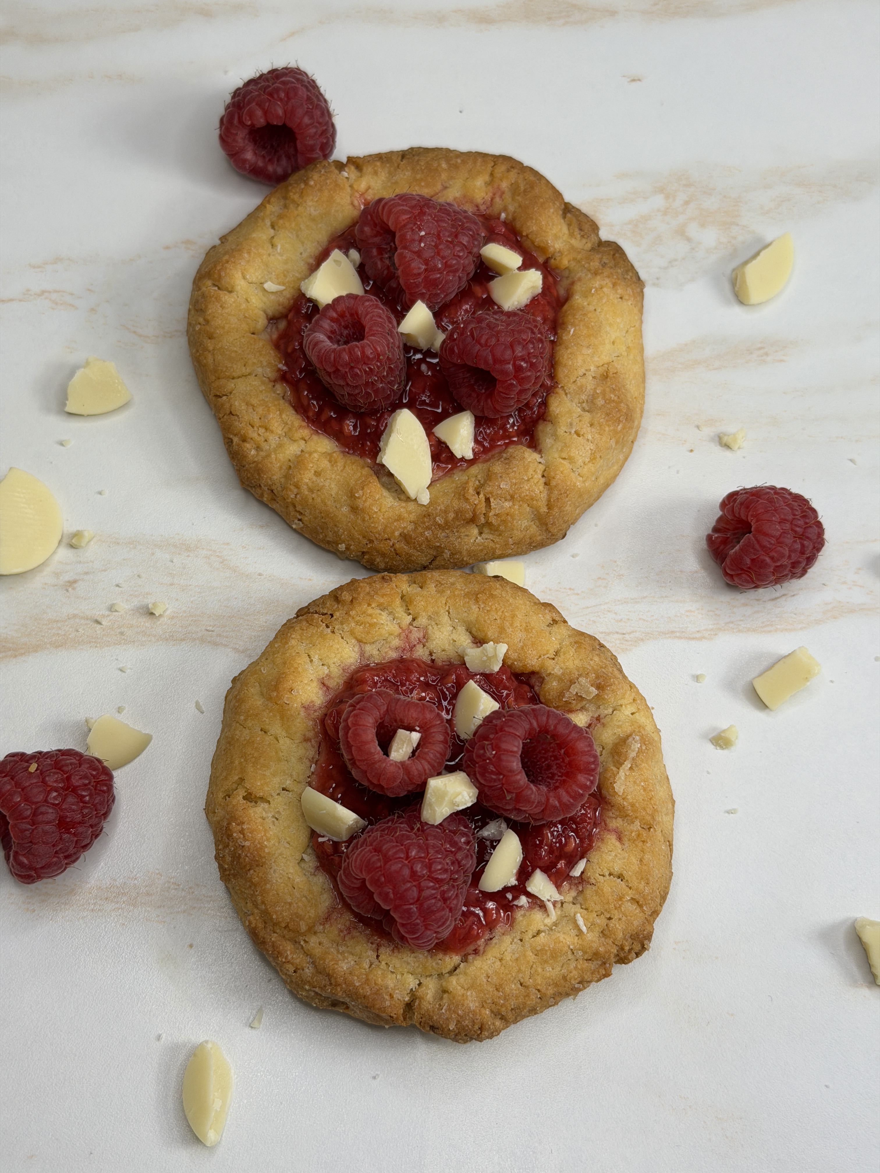 Cookie framboises